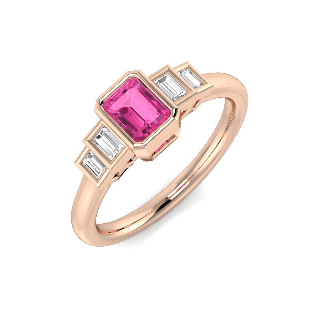 SR1116 — Ring - 9k Rose Gold