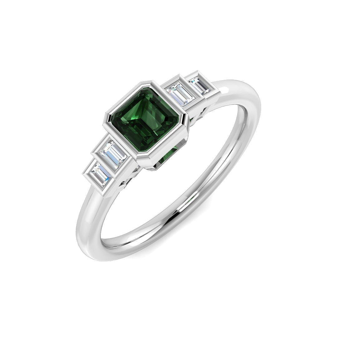 SR1117 — Ring - 9k White Gold