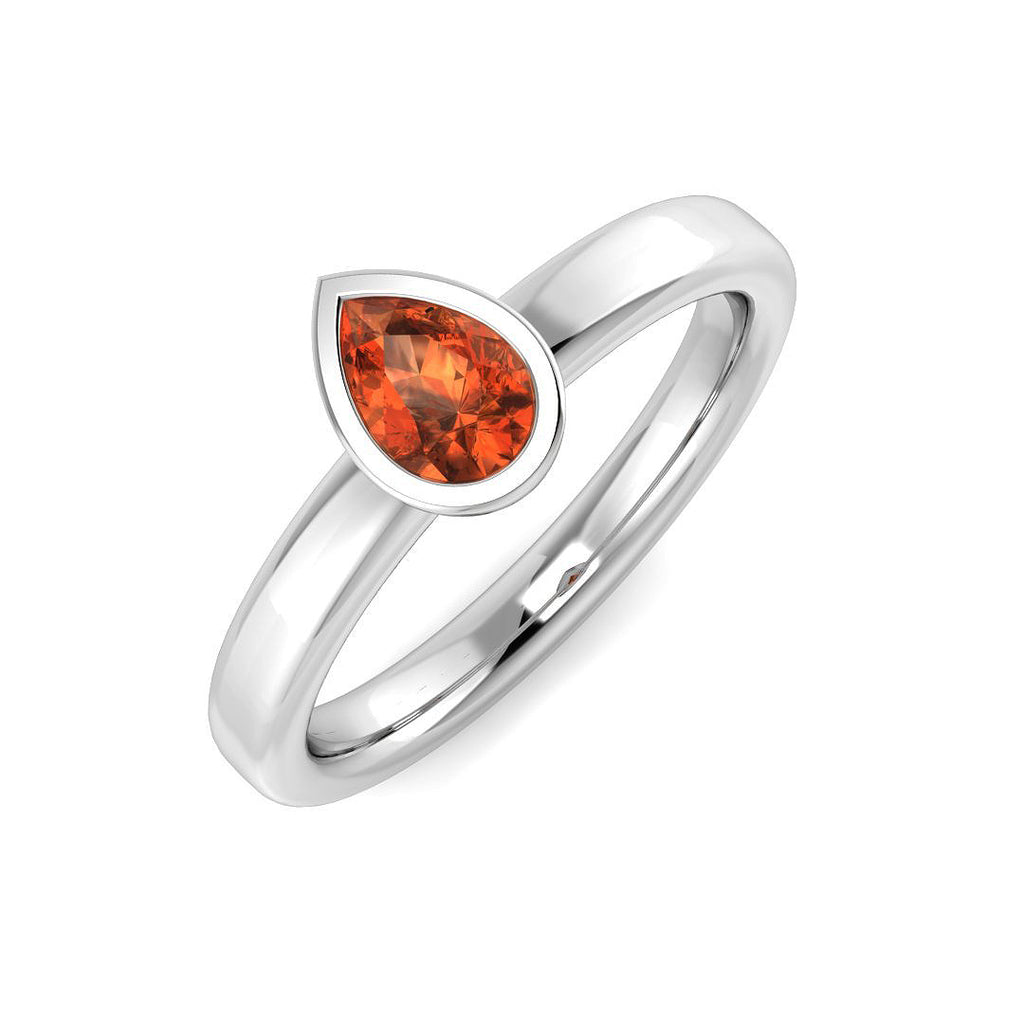 SR1118 — Ring - 9k White Gold