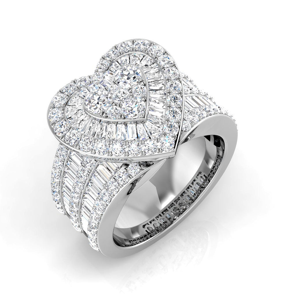 SR111 — Ring - 9k White Gold