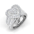 SR111 — Ring - 9k White Gold