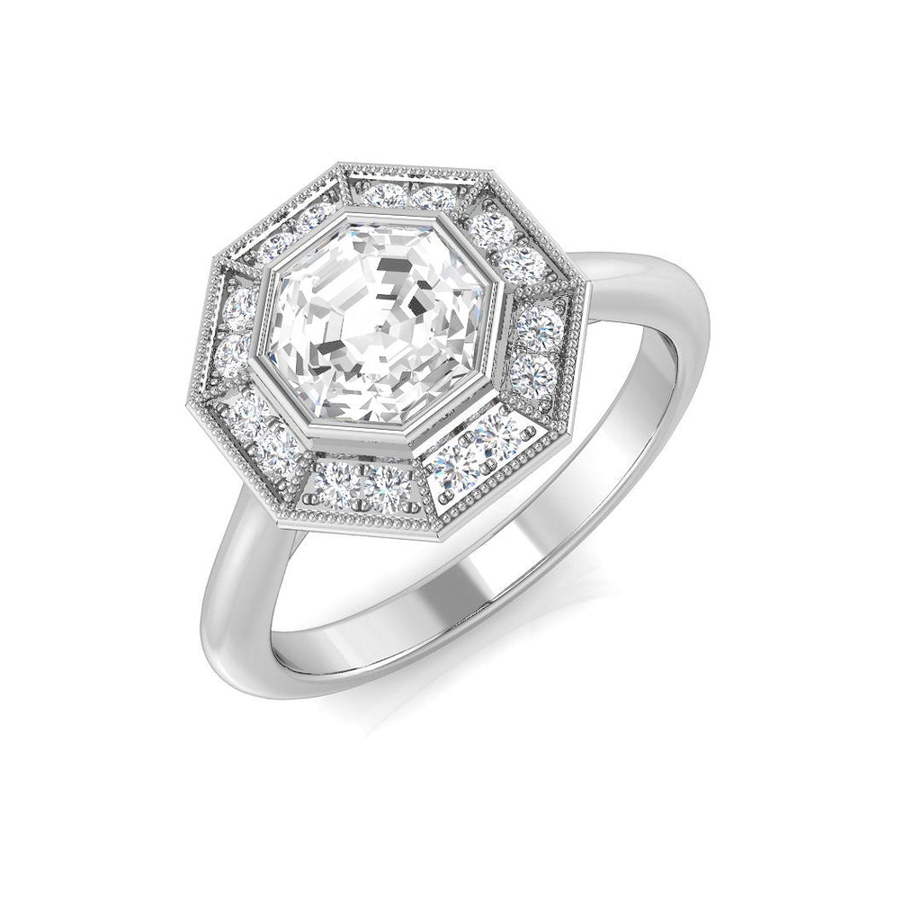 SR1127 — Ring - 9k White Gold