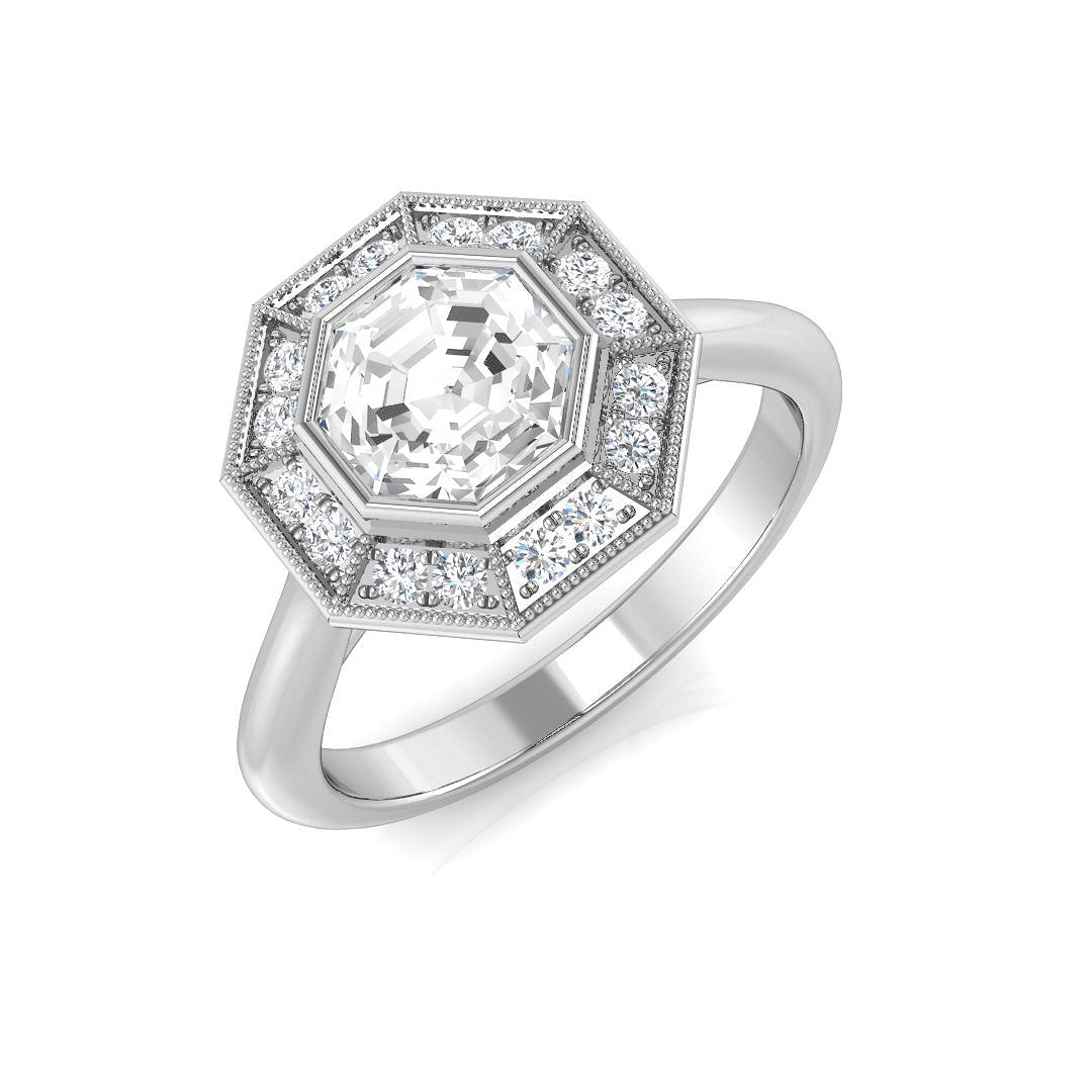 SR1127 — Ring - 9k White Gold