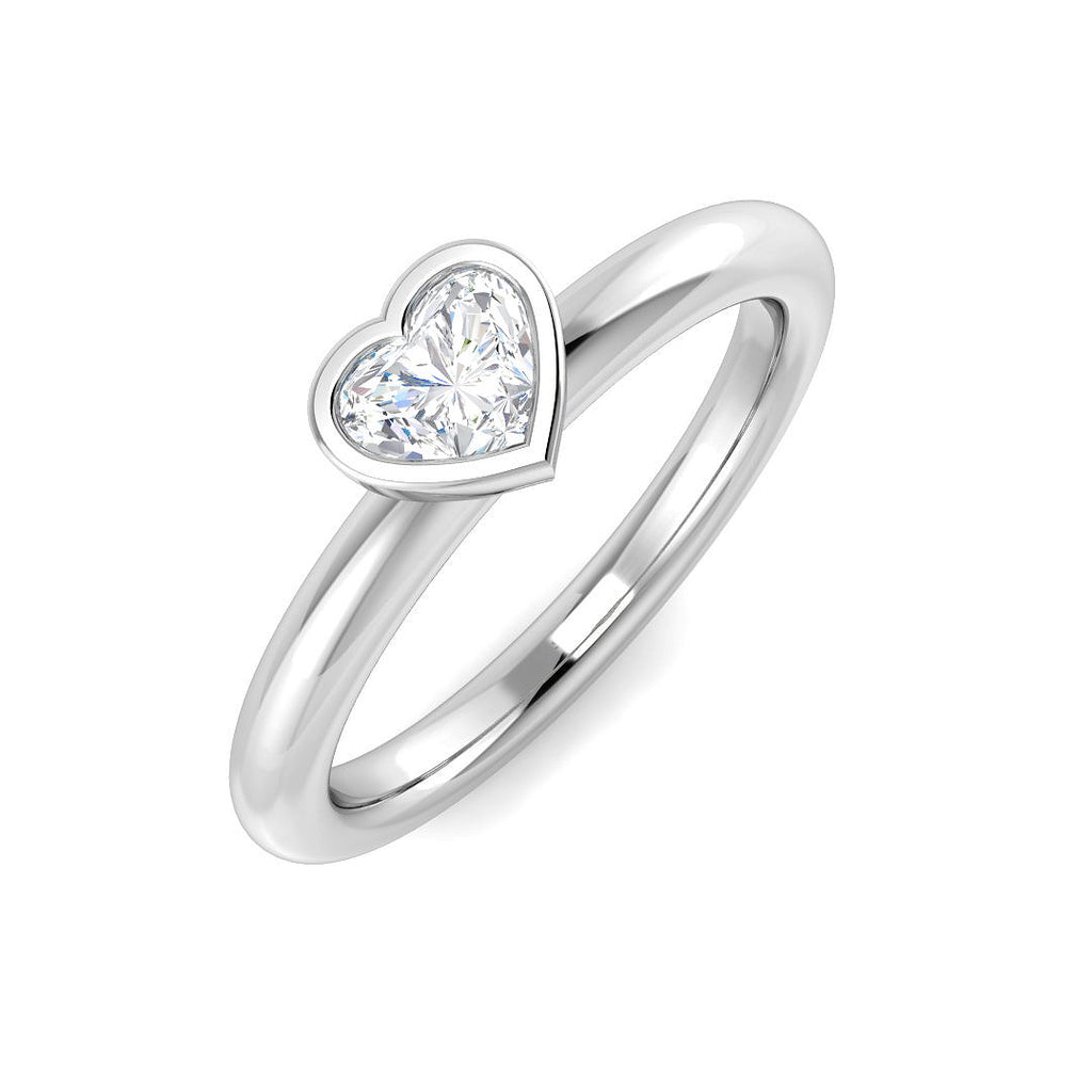 SR1165 — Ring - 9k White Gold