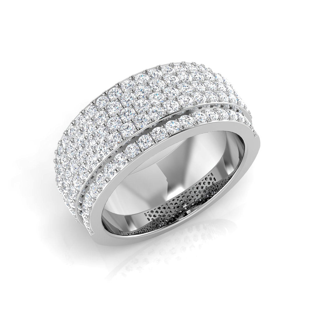 SR1172 — Ring - 9k White Gold