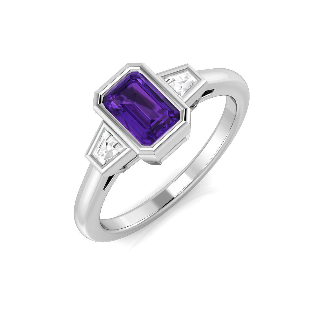 SR1175 — Ring - 9k White Gold