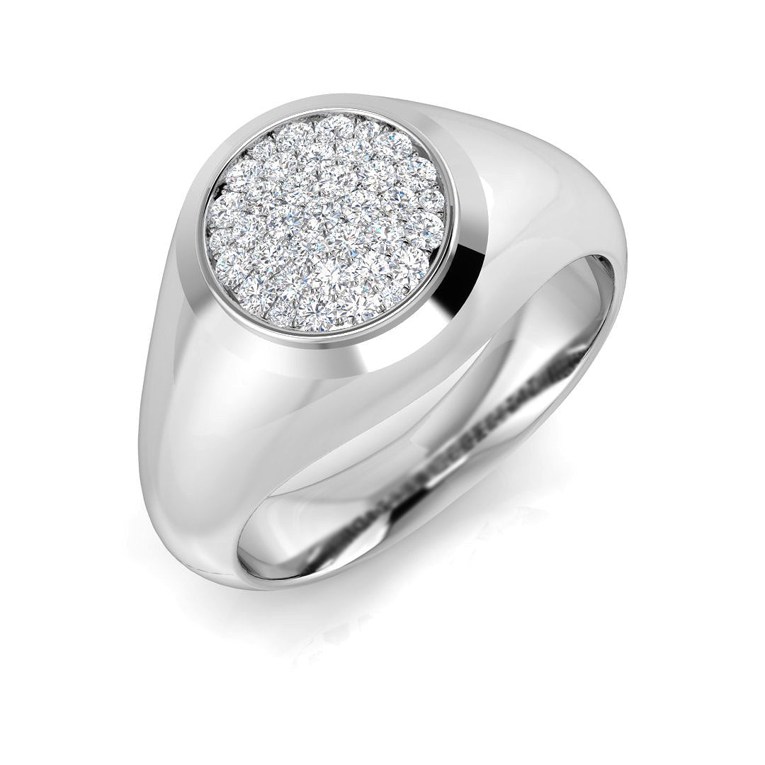 SR1189 — Ring - 9k White Gold