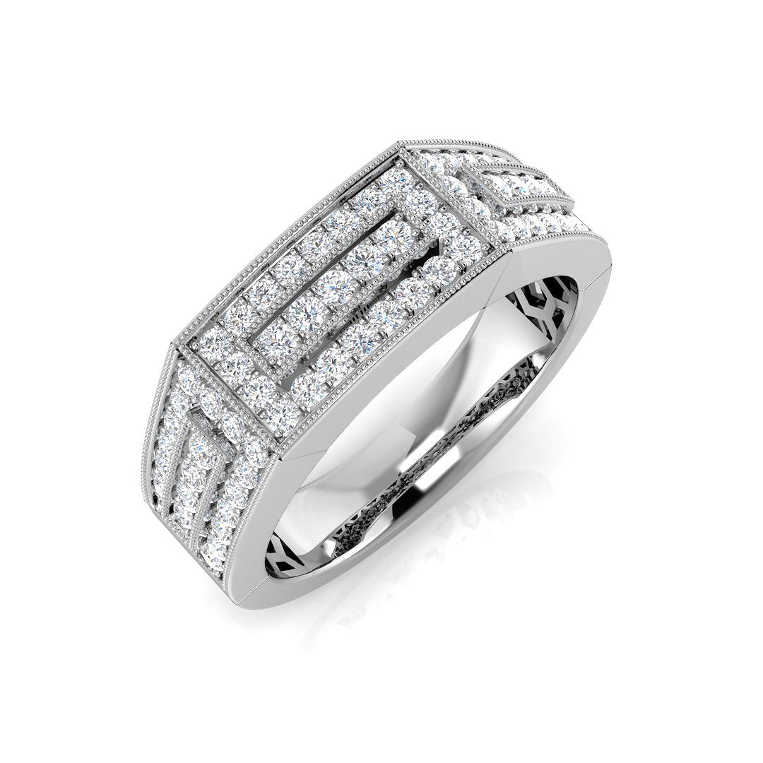 SR1196 — Ring - 9k White Gold