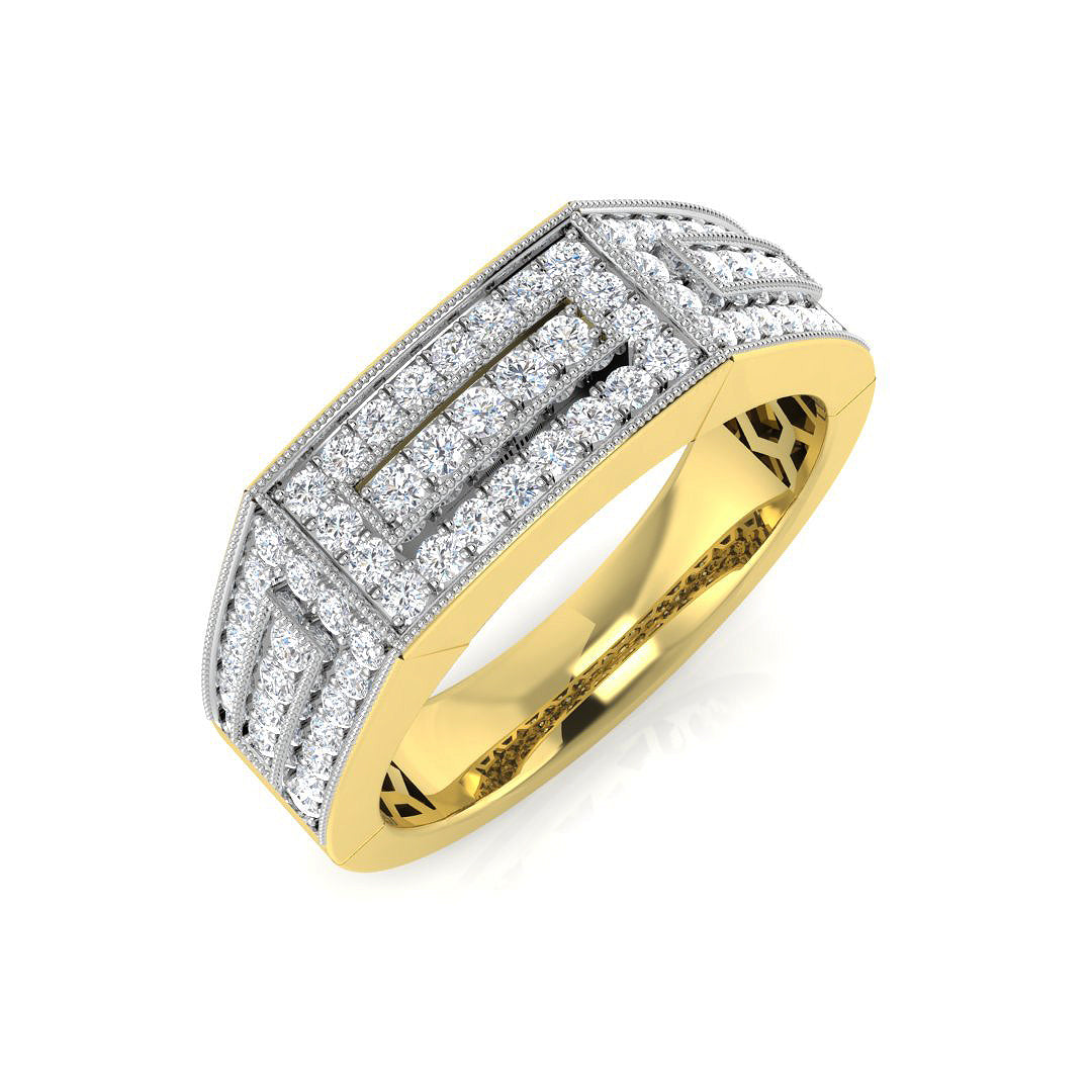 SR1196 — Ring - 9 KT Yellow Gold