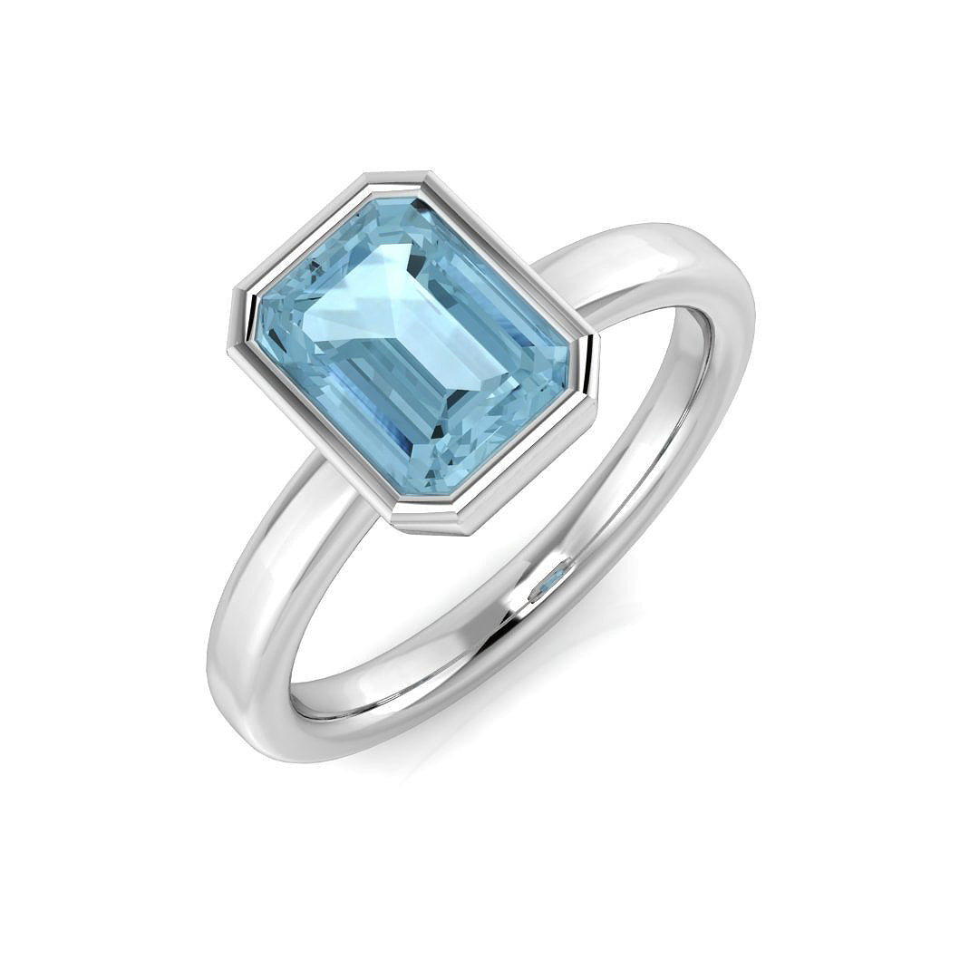 SR1209 — Ring - 9k White Gold