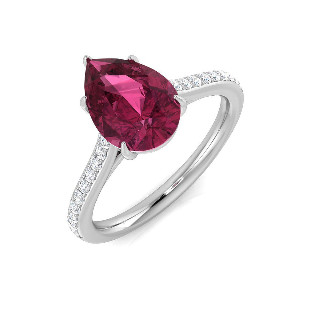 SR1212 — Ring - 9k White Gold