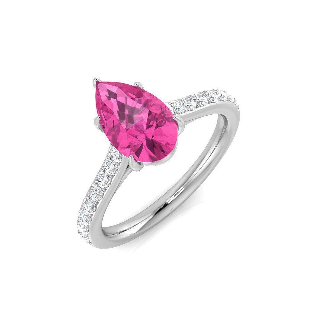 SR1214 — Ring - 9k White Gold