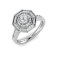 SR1220 — Ring - 9k White Gold