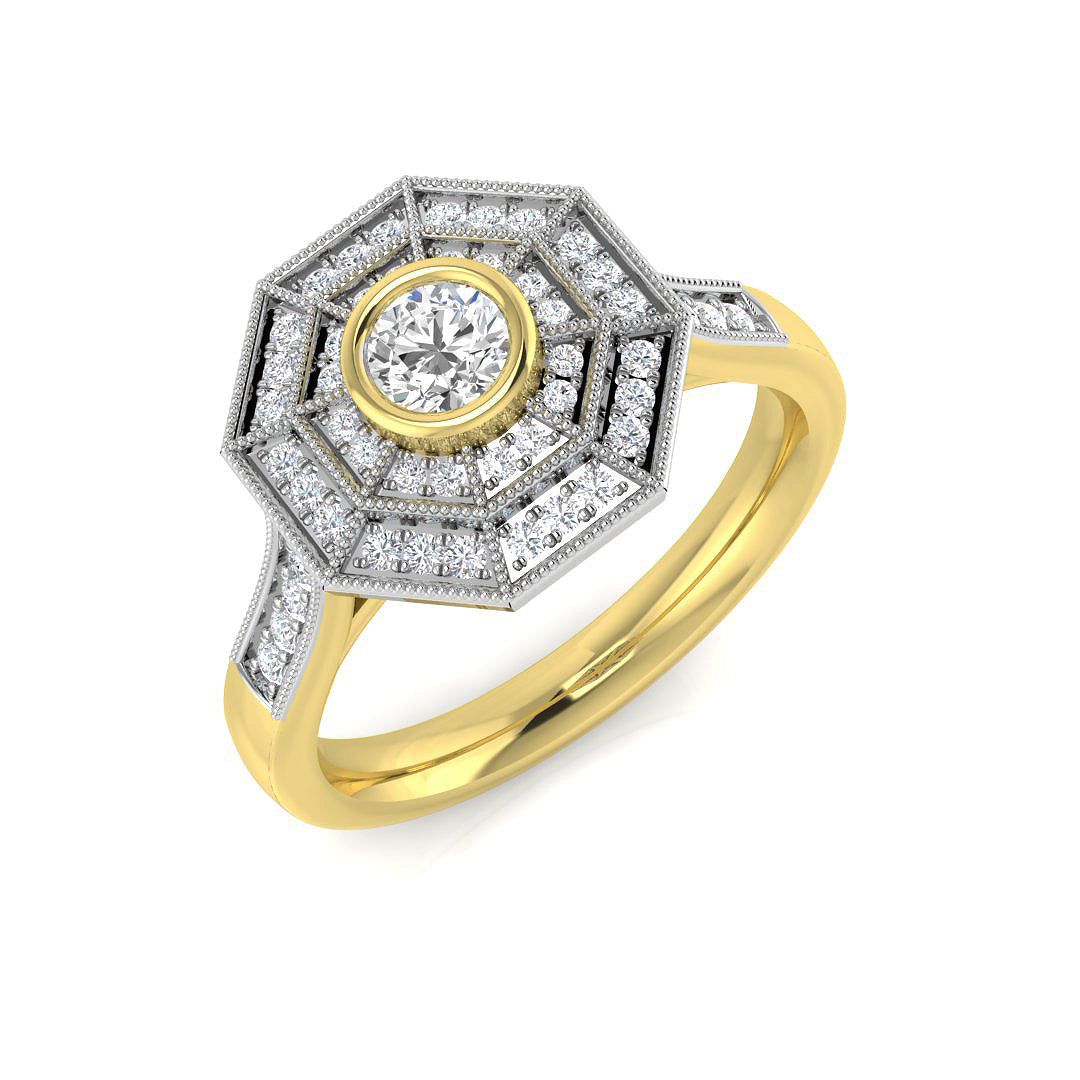 SR1220 — Ring - 9k Yellow Gold