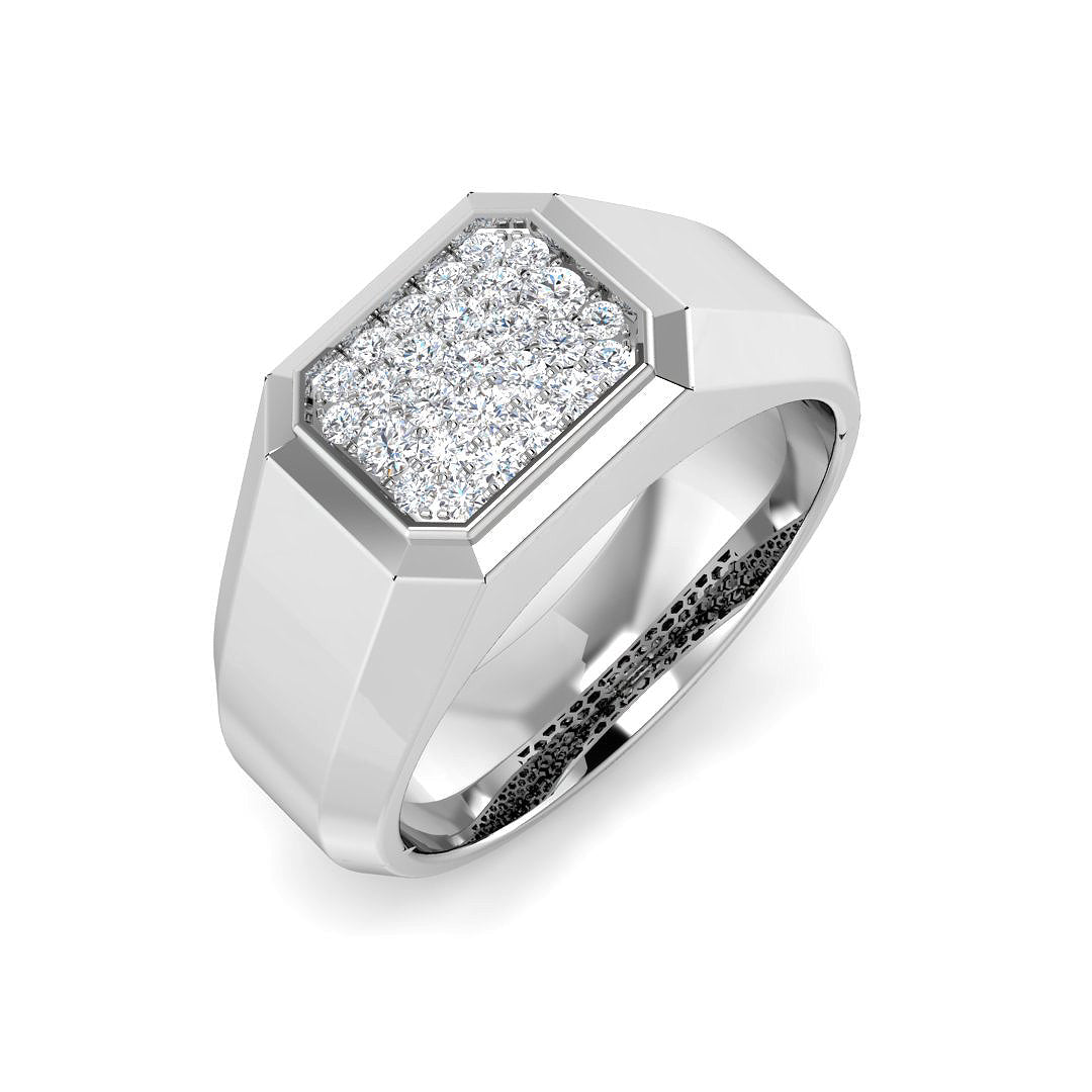 SR1232 — Ring - 9k White Gold