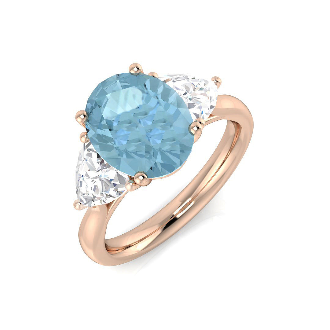 SR1244 — Ring - 9k Rose Gold