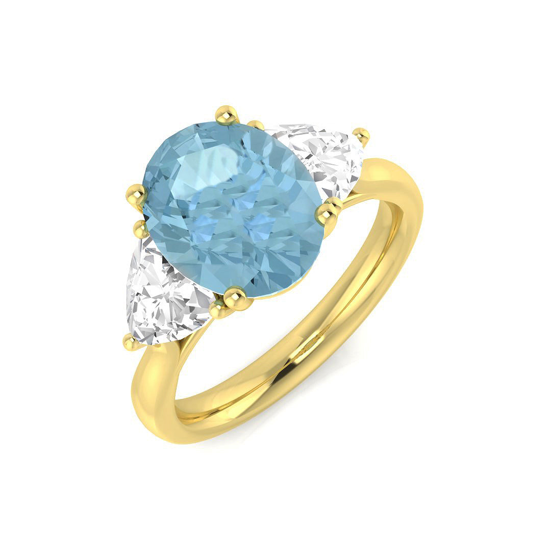 SR1244 — Ring - 9k Yellow Gold