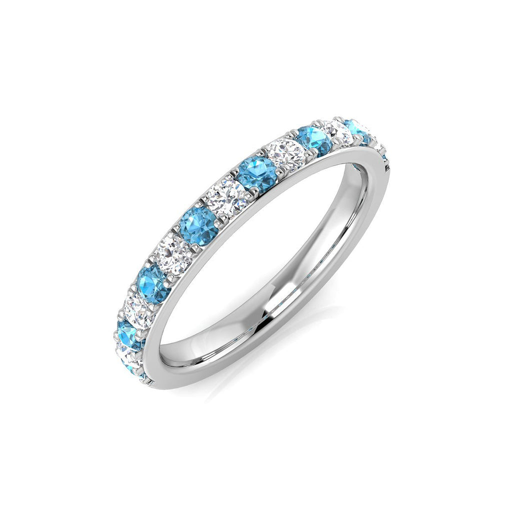 SR1264 — Ring - 9 KT White Gold