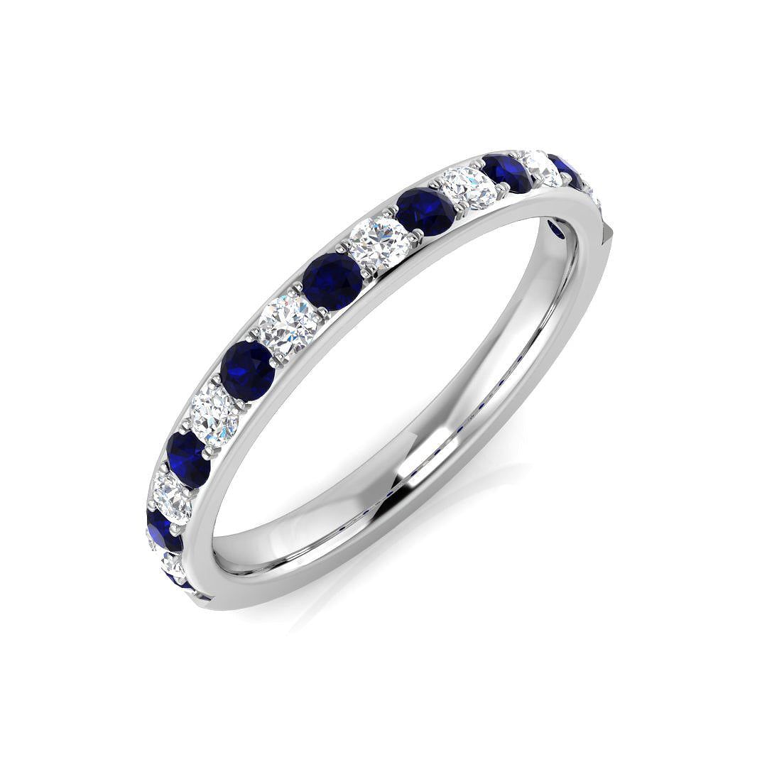 SR1266 — Ring - 9 KT White Gold