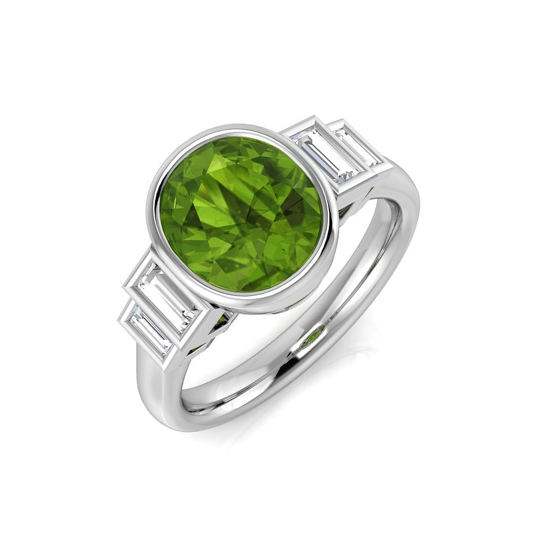 SR1295 — Ring - 9k White Gold