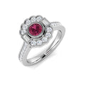 SR1297 — Ring - 9k White Gold