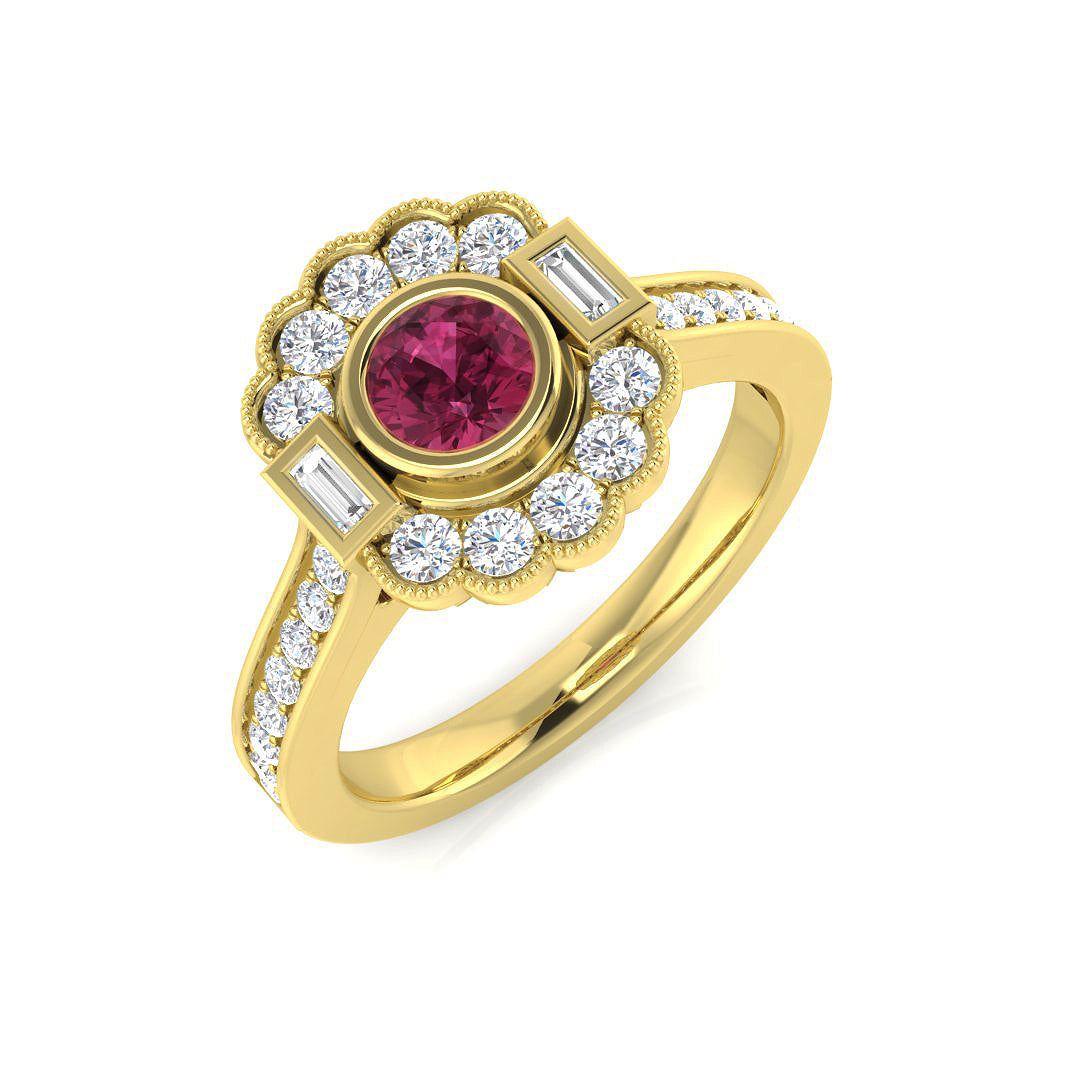 SR1297 — Ring - 9k Yellow Gold