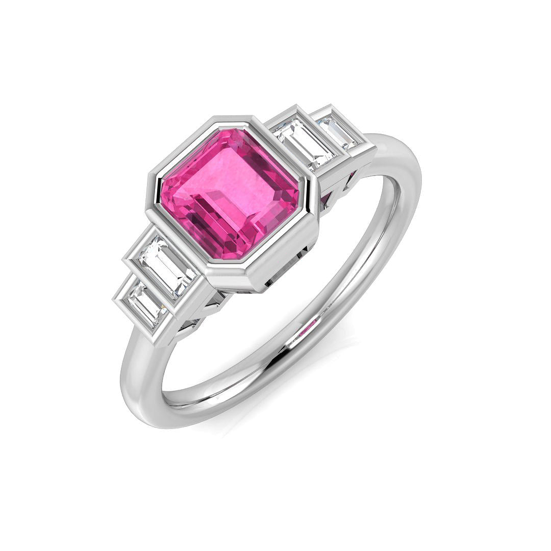 SR1299 — Ring - 9k White Gold