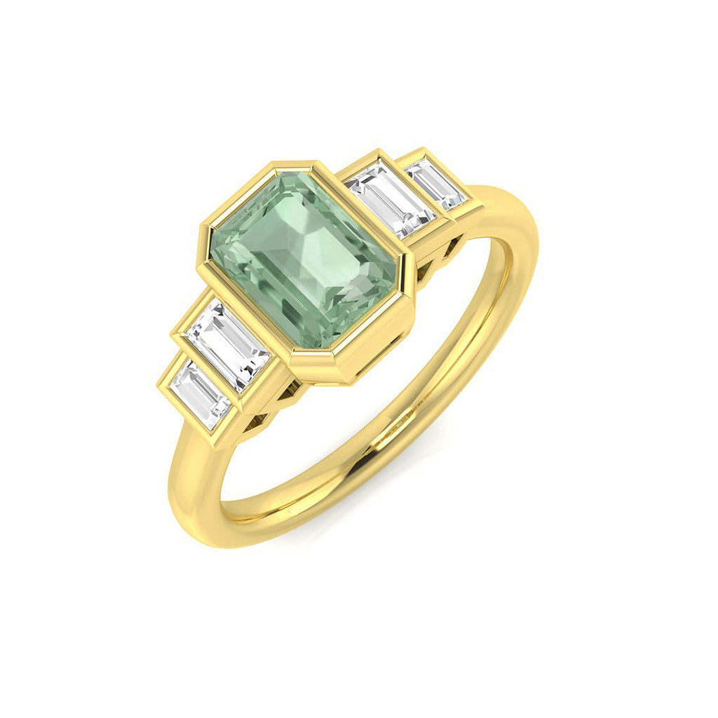 SR1300 — Ring - 18k Yellow Gold