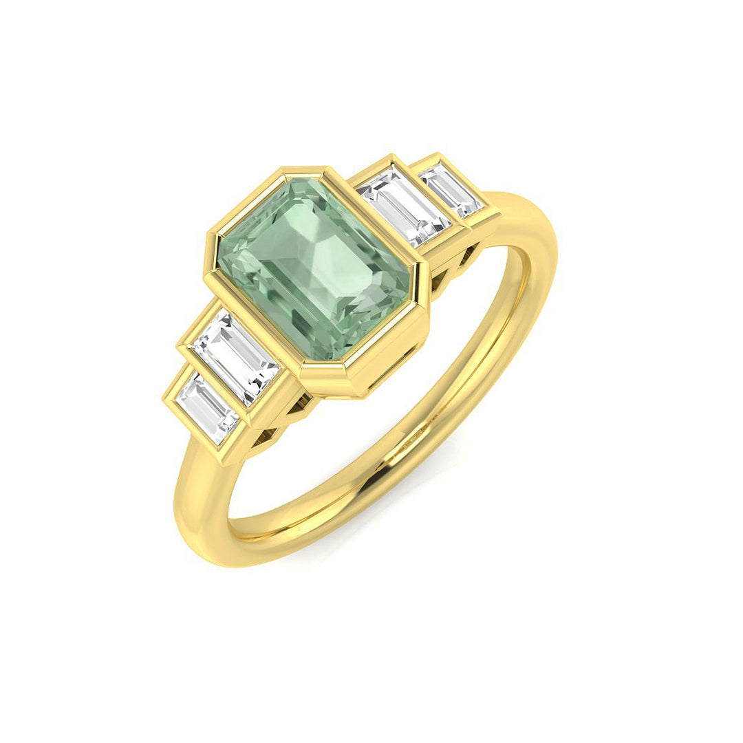 SR1300 — Ring - 18k Yellow Gold