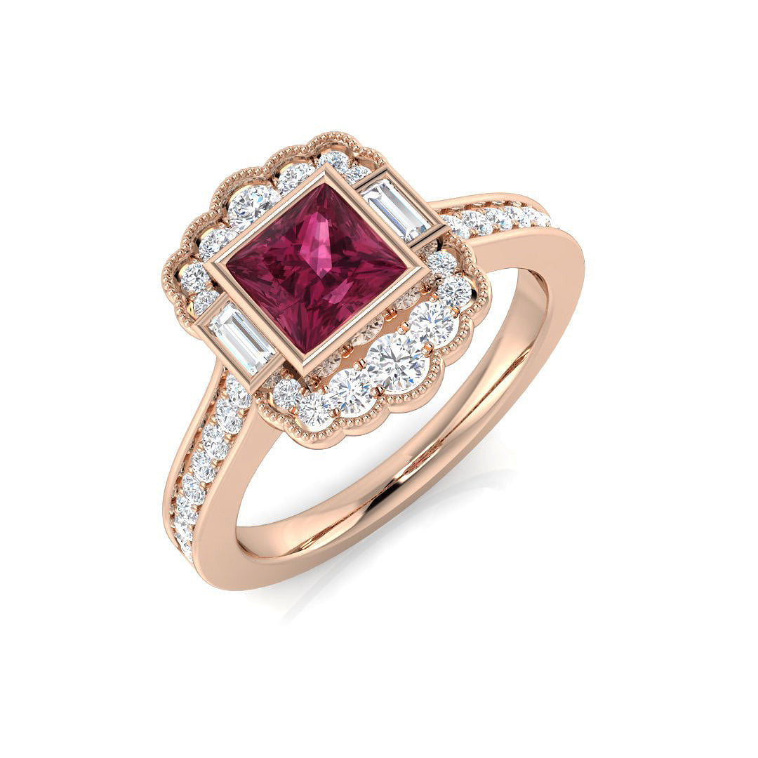 SR1304 — Ring - 9k Rose Gold