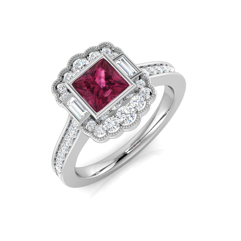 SR1304 — Ring - 9k White Gold