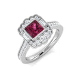 SR1304 — Ring - 9k White Gold