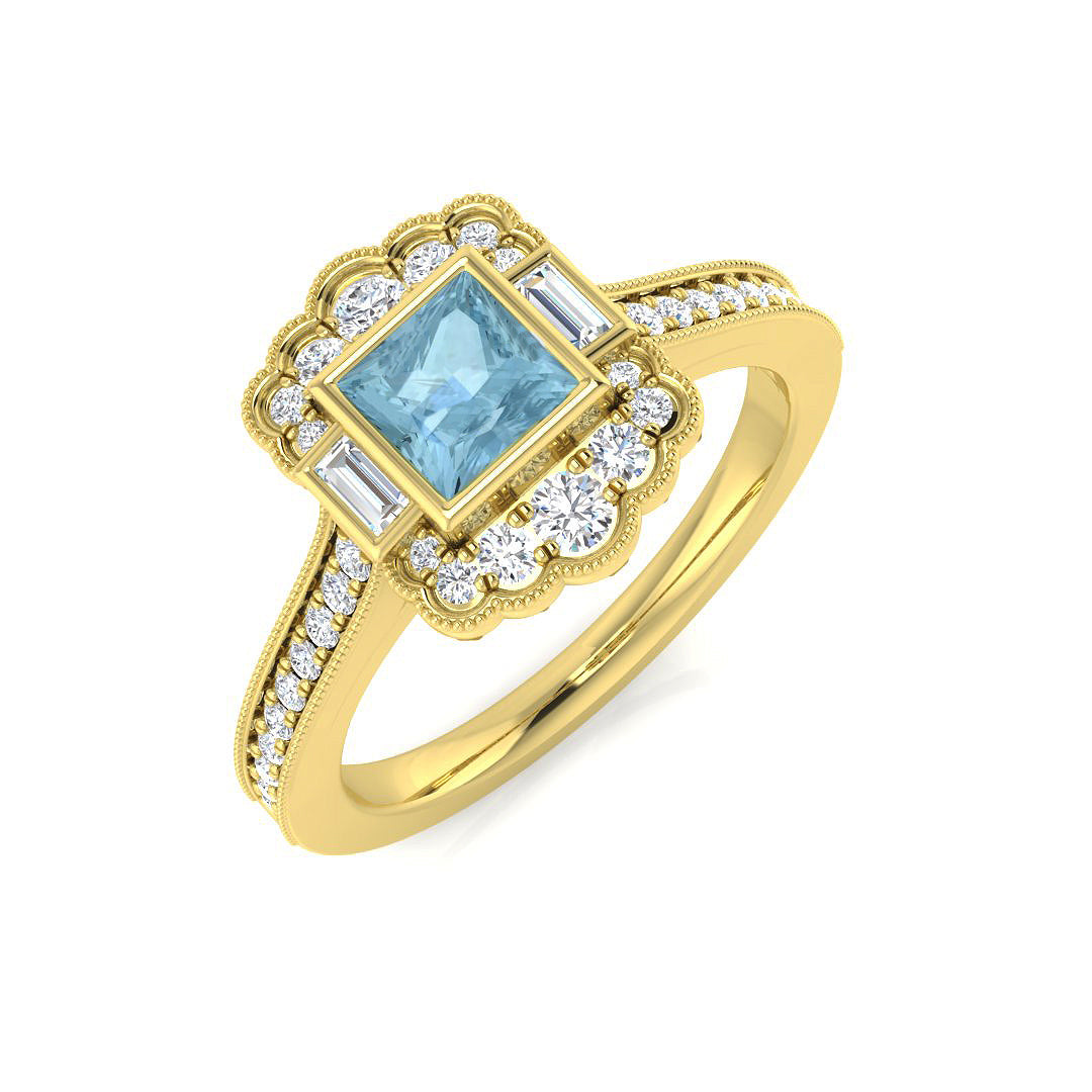 SR1307 — Ring - 9k Yellow Gold