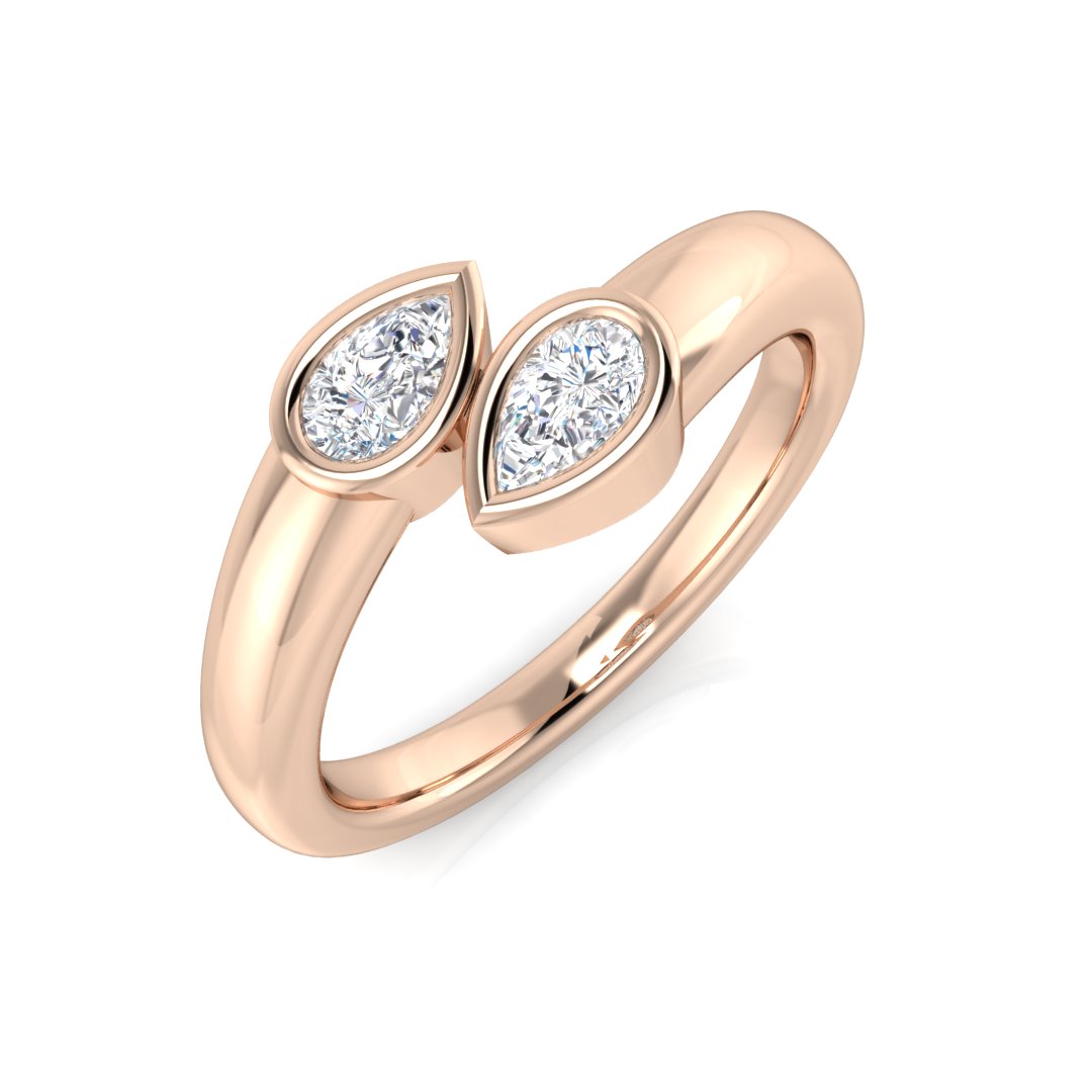 SR1331 — Ring - 9k Rose Gold
