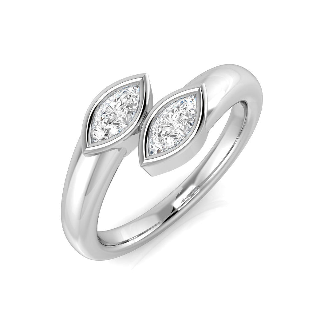 SR1332 — Ring - 9k White Gold