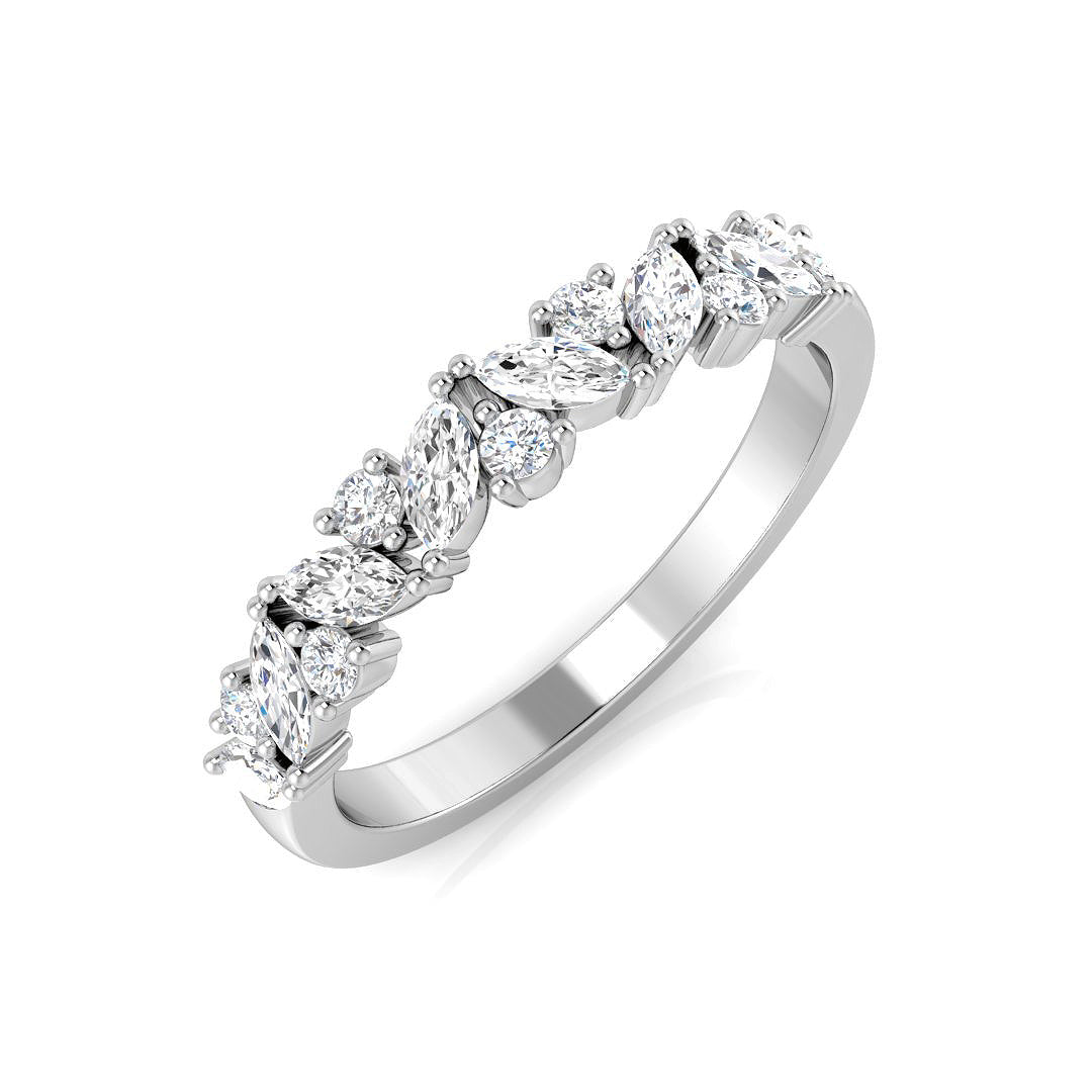 SR1336 — Ring - 9k White Gold