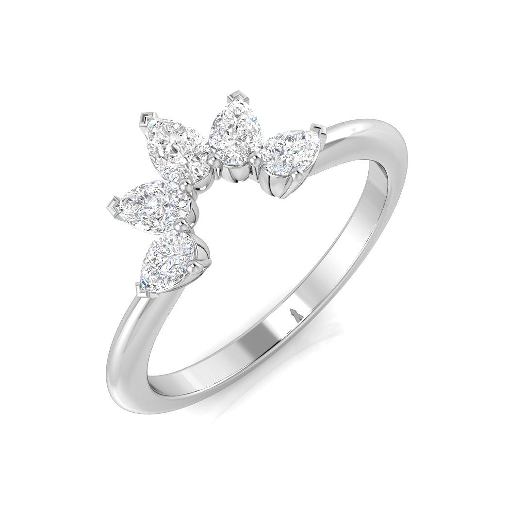 SR1348 — Ring - 9k White Gold