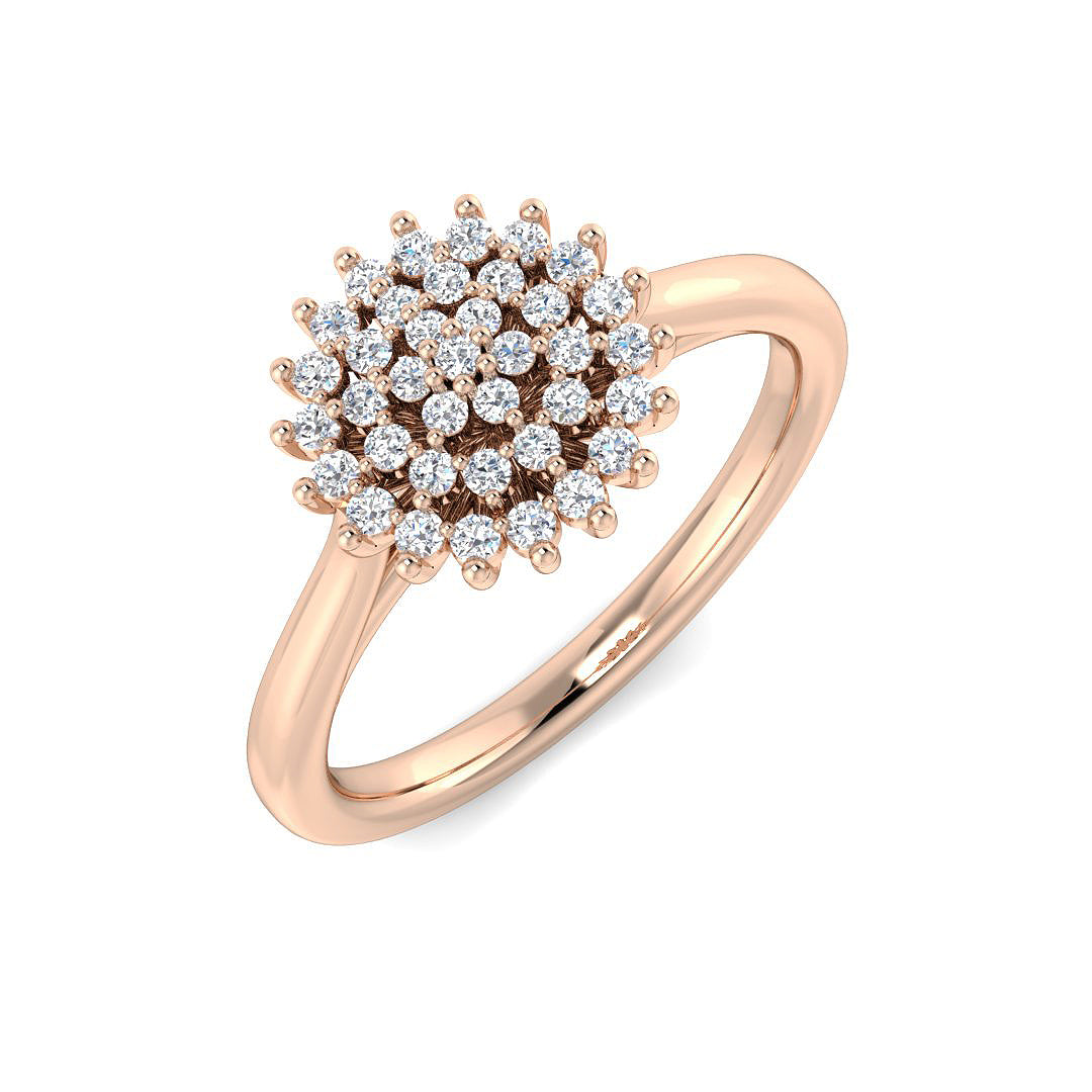 SR1350 — Ring - 9k Rose Gold