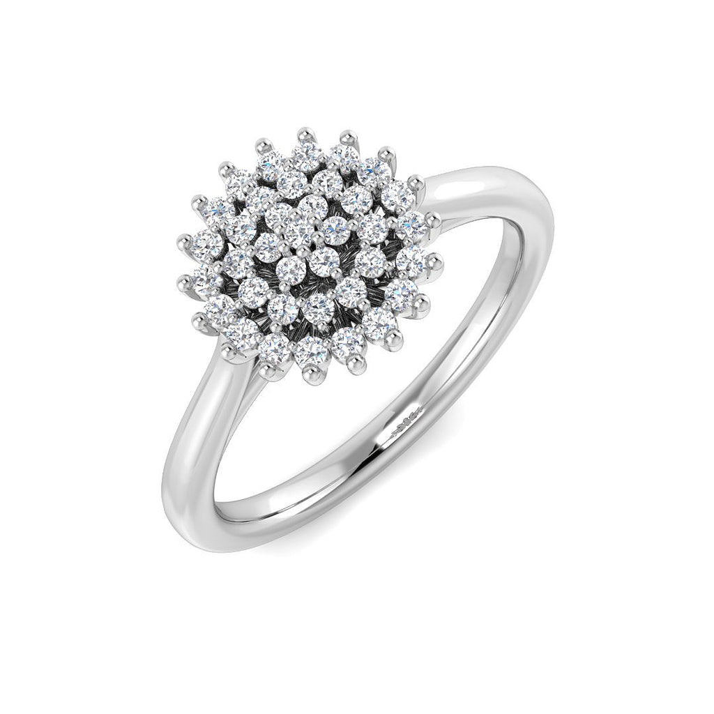 SR1350 — Ring - 9k White Gold
