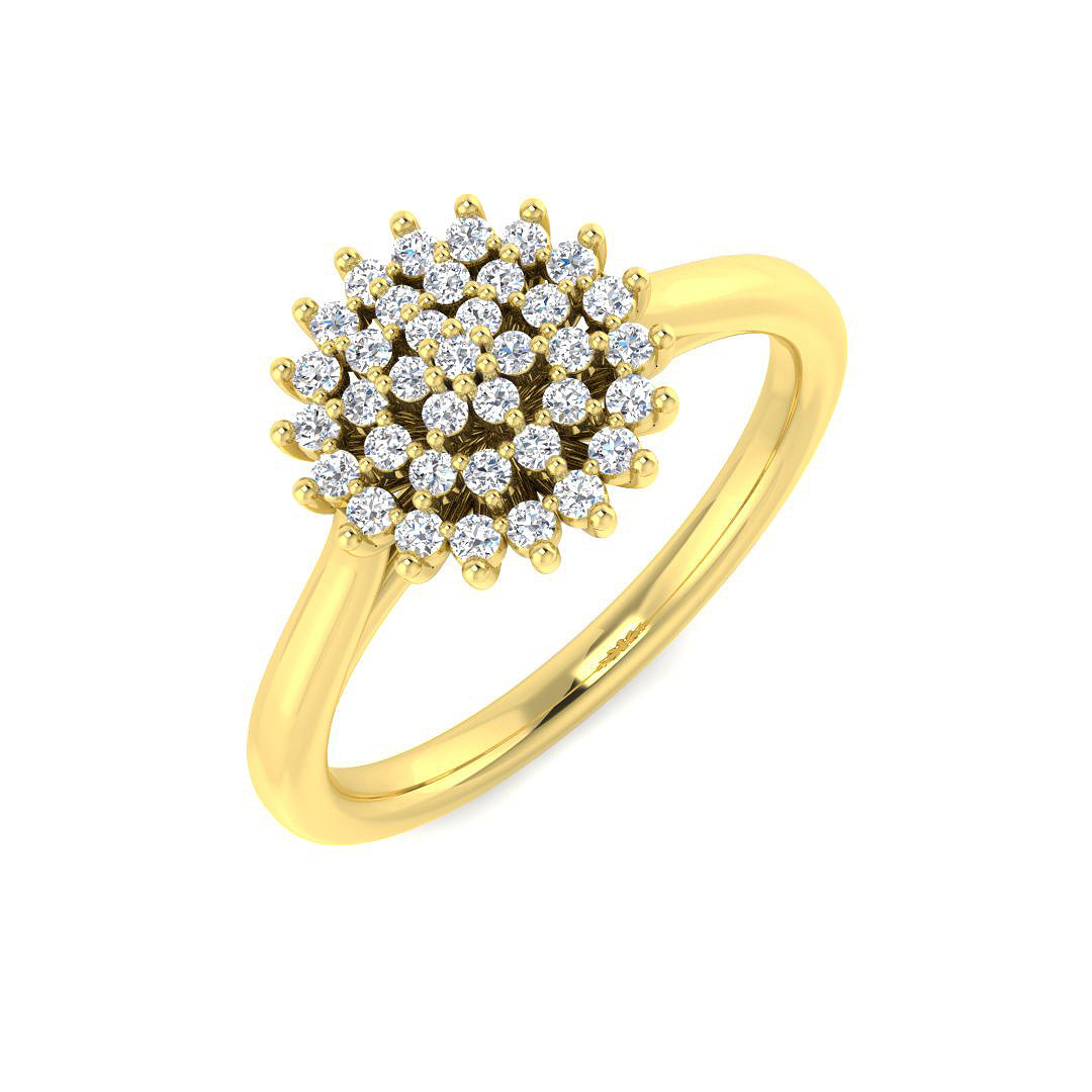 SR1350 — Ring - 9k Yellow Gold