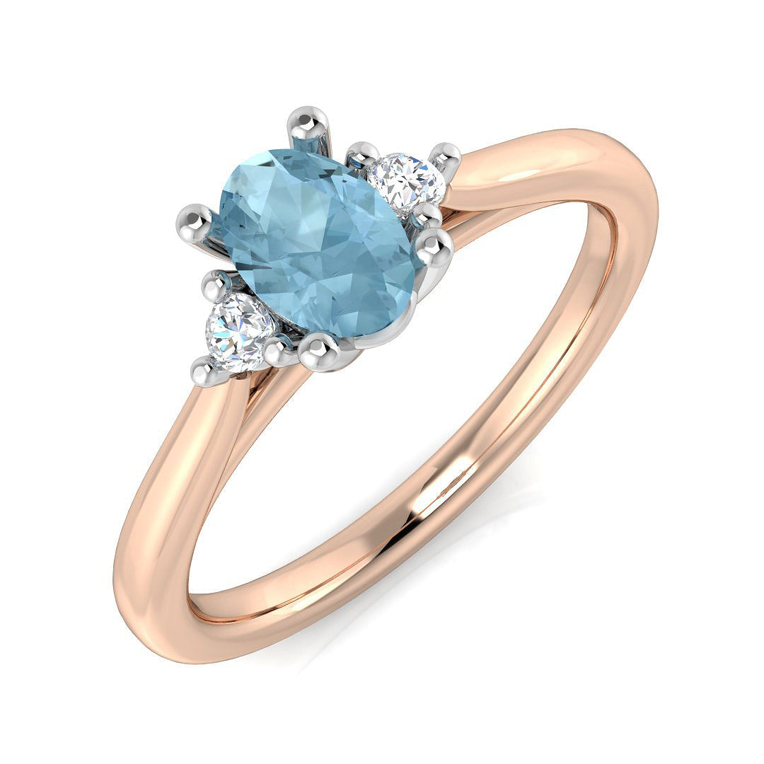 SR1352 — Ring - 9k Rose Gold