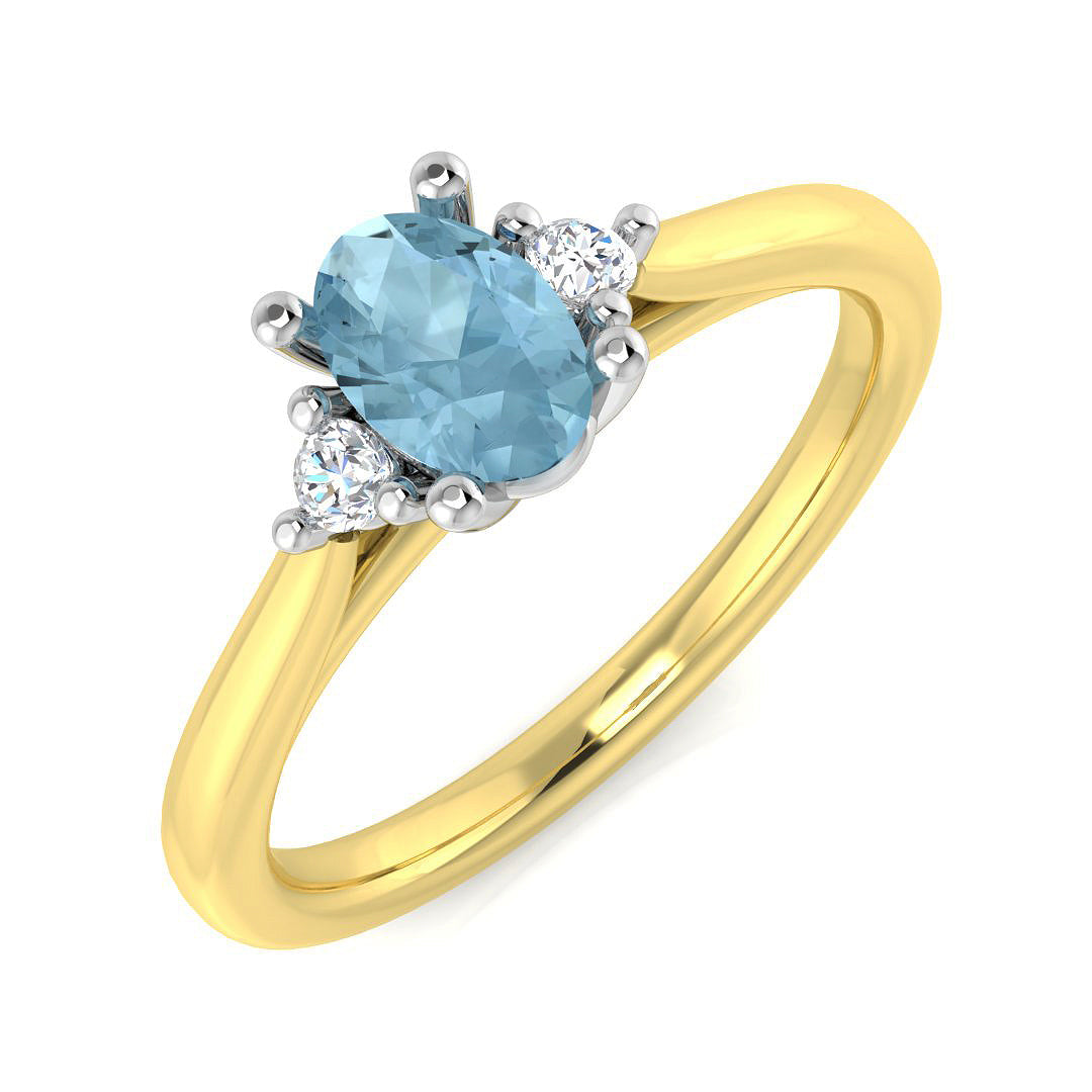 SR1352 — Ring - 9k Two Tone