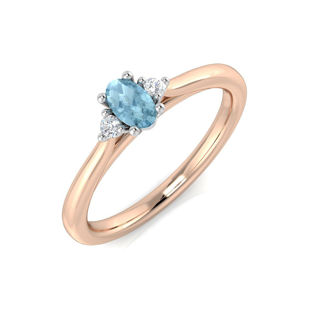 SR1360 — Ring - 9k Rose Gold