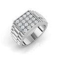 SR1369 — Ring - 9k White Gold