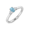 SR1377 — Ring - 9k White Gold
