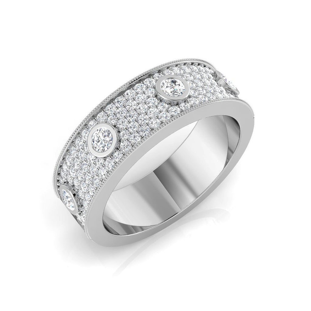 SR1393 — Ring - 9k White Gold