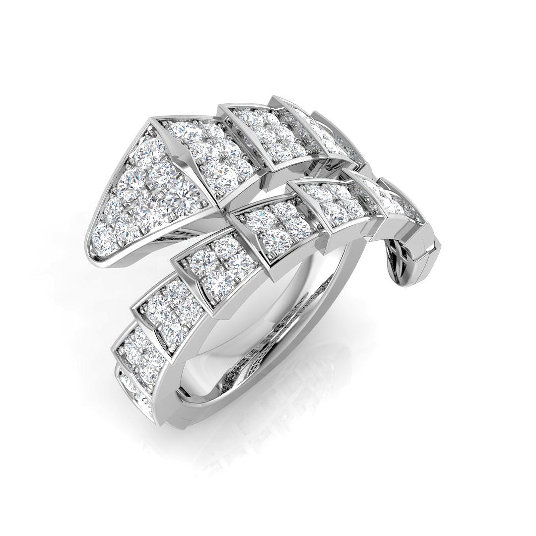 SR1399 — Ring - 9k White Gold