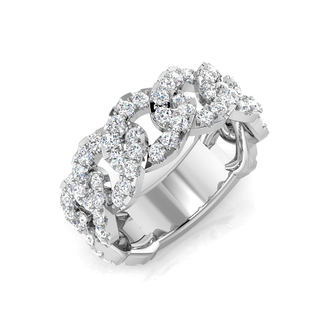 SR1406 — Ring - 9k White Gold