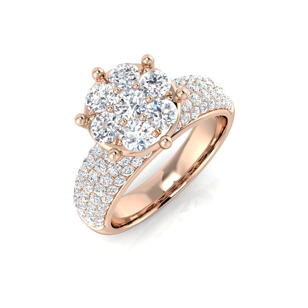 SR140 — Ring - 9k Rose Gold