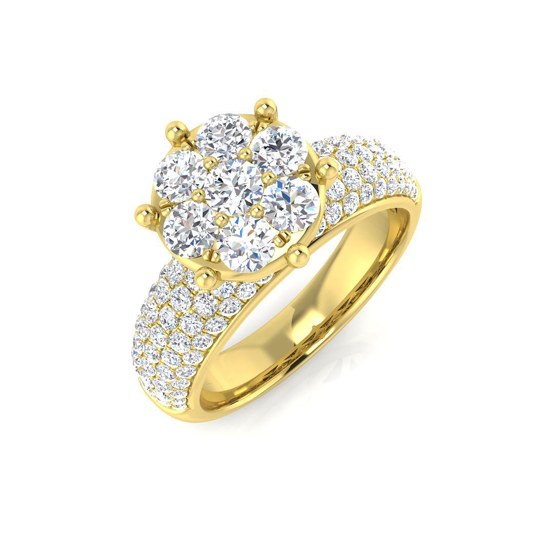 SR140 — Ring - 9k Yellow Gold